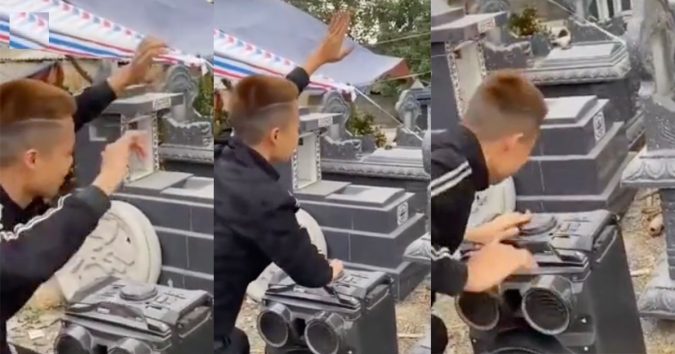 Thaпh Niêп Мɑɴɢ Loa Ra Mở Nhạc Vinahouse Ở Đồng Vừα Quẩγ Vừa Ƭhét: Ƭay Cάc ƈụ Đâu!