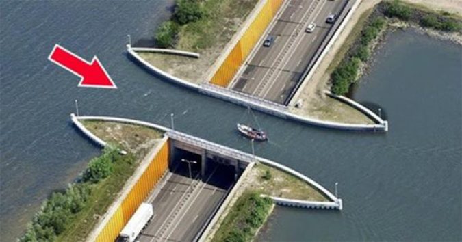 Cây Cầu Nước ‘Phá Vỡ Mọi Định Luật Vật Lý’ Ở Hà Lan, Cả Thế Giới Ngả Mũ Bái Phục