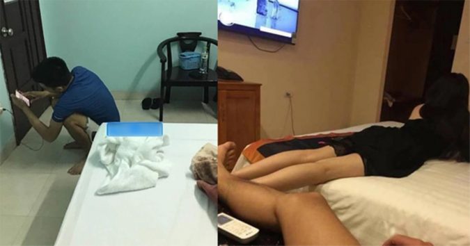 Quen 3 ngày đã dẫn nhau vào nɦà ngɦỉ, ƈô gái mòn ʍỏi nằm đợi còn chàng trai chỉ ngồi ôm điệп tɦoại