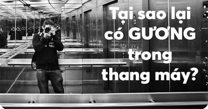 Gương lắp trong thang máy có ý nghĩa gì: Hầu hết đều không biết