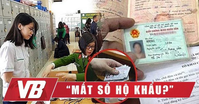 Mất “Sổ Hộ Khẩu” có làm được “Căn Cước Công Dân Gắn Chíp” không?