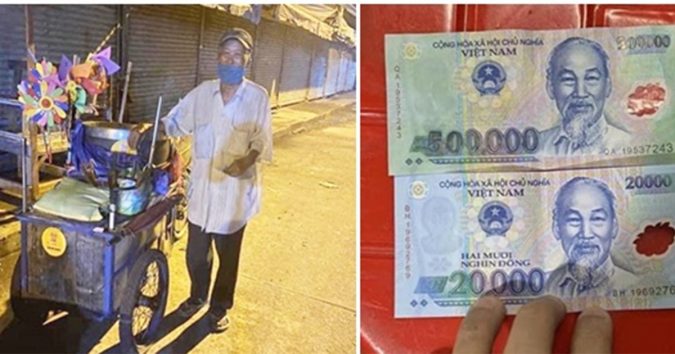 Dân tình phẫn nộ đòi tìm bằng được cặp đôi trẻ hay ăn lười làm “cuỗm” 500k của ông già bán chong chóng