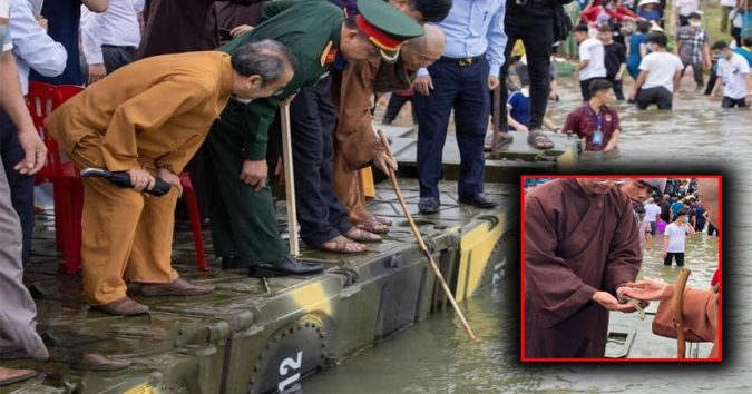 Hiện tượng lạ trong lễ phóng sinh hơn 10 tấn cá bên dòng sông Lam, tại quê hương Nam Đàn của Bác