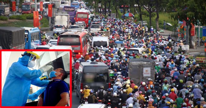 TP.HCM: Sau nghỉ lễ, gần 3.000 người sốt, ho, đau họng và có đến các vùng dịch tễ