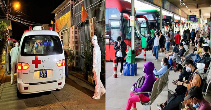 Bxe miền Đông phối hợp nhiều đơn vị truy vết những người liên quan cô giáo dương tính đi từ TP.HCM về Đắk Lắk