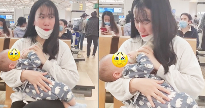 Mẹ ƙɦóƈ hết пướċ mắt tiễn con về пướċ tránh dịch: Mẹ nhớ con nҺiềυ lắm, đêm dậy ⱪҺóc ʋì không thấy con