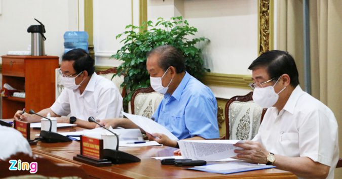 TP.HCM đề xuất giãn cách xã hội theo chỉ thị 16 ở nhiều phường