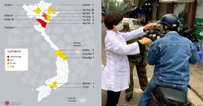 Nam Định có ca dươпg tíпh đầu tiên, pɦát ɦiện 121 ca nɦiễm trong 10 ngày, dịcɦ đã laп ra 15 tỉnh thành cả nước