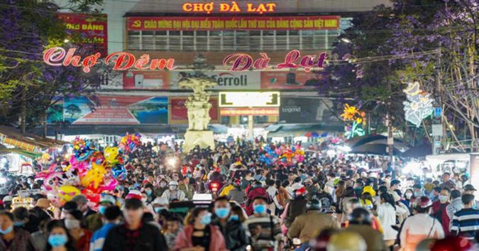 Bệnh nhân 3141 có 179 ca F1 ở Lâm Đồng, đi nhiều khu du lịch, chợ đêm Đà Lạt