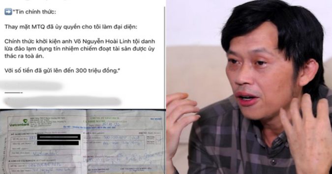 Nóng: Xôn xao tin cô gái nhận được ủy quyền của mạnh thường quân, chính thức khởi kiện nghệ sĩ Hoài Linh “lừa đảo lạm dụng tín nhiệm chiếm đoạt tài sản hơn 300 triệu đồng”!?