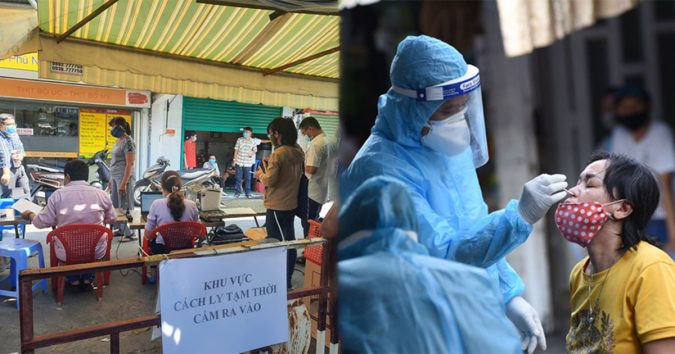 TP.HCM: Khoanh vùng, lấy mẫu người dân trong chợ Phú Nhuận