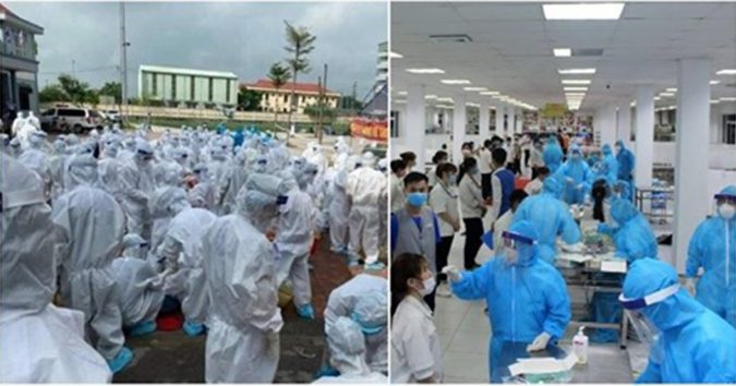 Bắc Giang test nhanh phát hiện thêm 182 ca dương tính CO.VID-19, truy vết được hơn 81000 F1 và F2