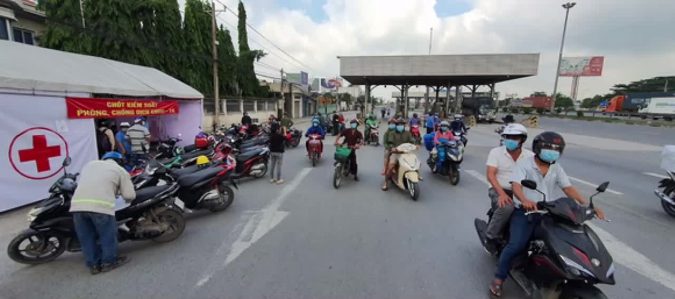 Từ 0h ngày 5-7, người từ TP.HCM, Bình Dương qua Đồng Nai phải có xét nghiệm âm tính