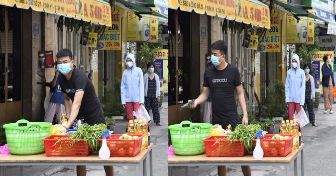 Chàng trai “số nhọ” đi mua đồ ăn sáng, đang chờ lấy thì bị y tế phường kéo đến giăng dây cách ly luôn 21 ngày