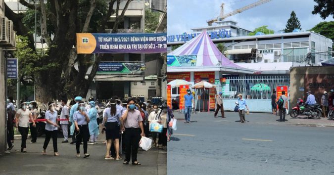 NÓNG: 6 mẫu gộp và 1 mẫu đơn tại Bviện ung bướu TP.HCM dương tính với COVID-19