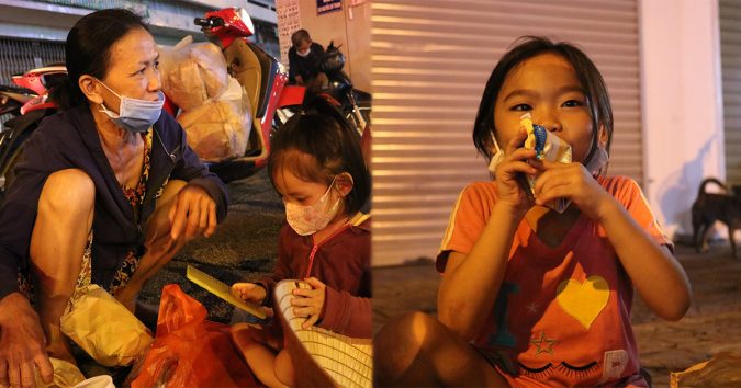 Đêm Sài Gòn mùa d.ịch, chị bán vé số rưng rưng ‘đã lâu con không uống sữa’