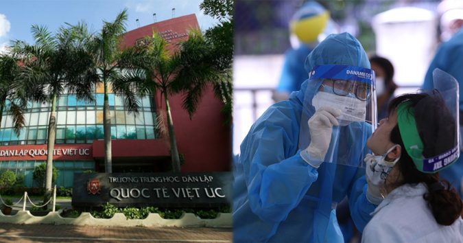 Thầy giáo trường Việt Úc ở quận 10 bị COV.ID-19, hơn 100 thầy trò của trường thành F1