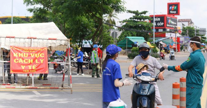 TP.HCM : phong tỏa 6 điểm nội bất xuất, ngoại bất nhập