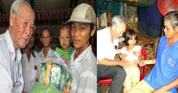 Cụ ông 99 tuổi ở miền tây giúp đỡ 4.000 ngườı với số tiền gần 20 tỷ, dành cả đờı chỉ để giúp ngườı