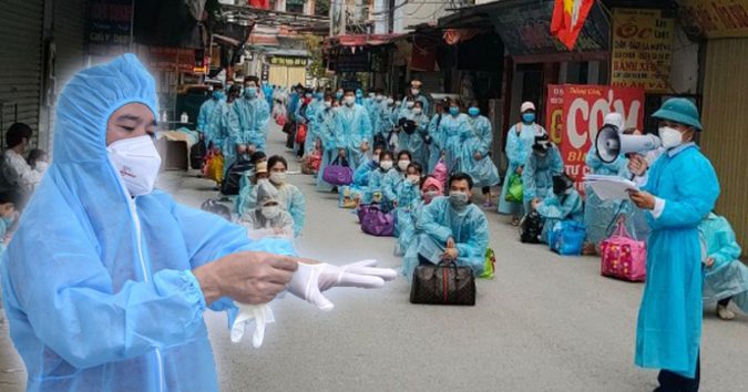 28 cán bộ y tế dương tính với COVID-19 khi đang làm việc trong Khu điều trị bệnh nhân F0