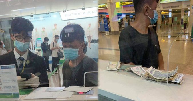 Tấm vé máy bay ấm tình người của chàng trai khuyết tật: “Đợi em đi vay bạn thêm tiền, rồi quay lại mua vé”