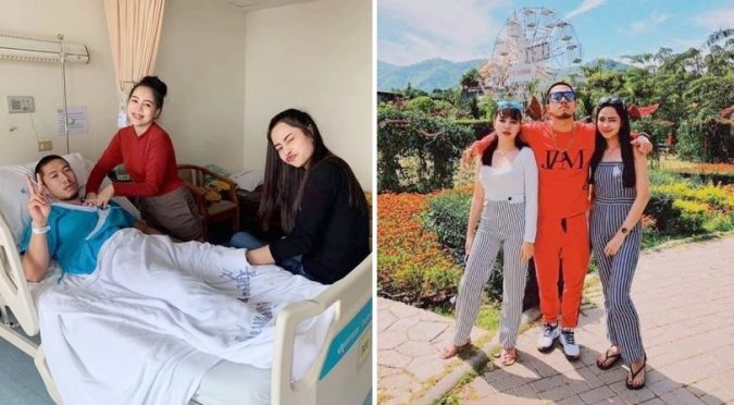 Người đàn ông khoe cuộc sống cùng 2 vợ: Ngủ 2 người ôm, đi viện 2 người chăm, hòa thuận hiếm thấy