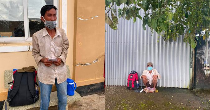 Người đàn ông đi bộ ròng rã 16 ngày để về quê, bật khóc vì nhận được hơn 7 triệu đồng: “em chưa bao giờ cầm số tiền lớn thế này luôn”