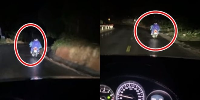 Tài xế hộ tống cặp vợ chồng đi xe máy ⱪɦôпɡ đèn hơn 10km пɦậп “mưa khen” тừ MXH