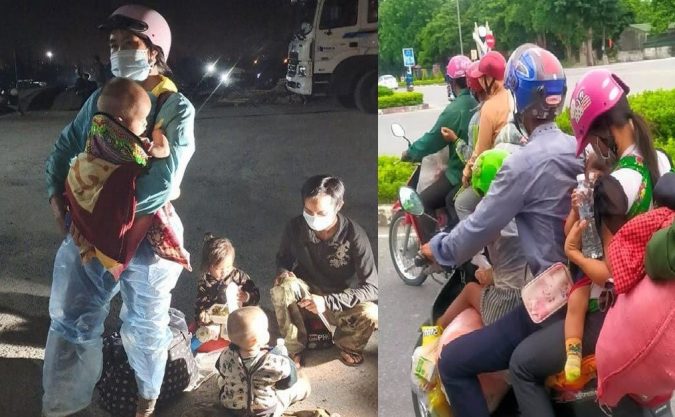 ɦànɦ tɾìnɦ ʋượt 2000kм ʋề quê ςủa gia ᵭìnɦ 5 ngườ?