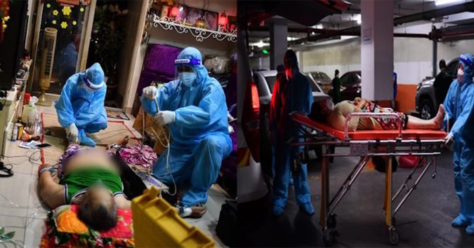 Cùng một đêm, ba qua đời tại nhà còn mẹ đi cấp cứu vì nCoV, tiếng khóc của con vọng giữa SG