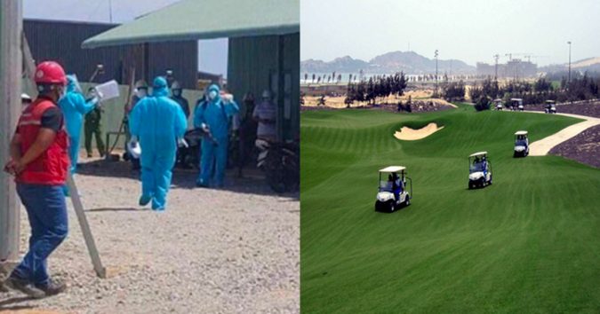 Đang dịch, giám đốc Sở, cục phó Cục Thuế tỉnh vẫn đi đánh golf và… tiếp xúc với F0