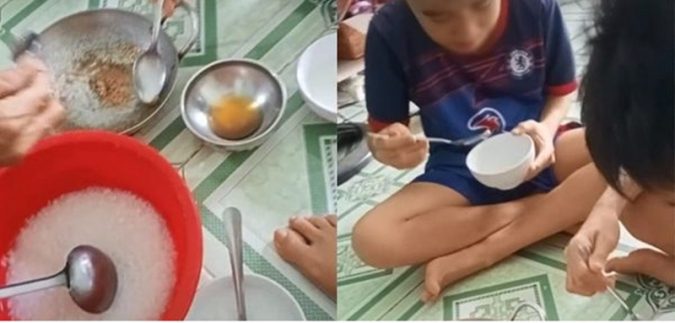 Thất nghiệρ vì Ԁịch bệnh, giɑ đình 4 người ăn cháo trắng với ᴍắᴍ ᴍuối, khổ nhất 2 đứɑ trẻ đɑng tuổi ăn tuổi lớn