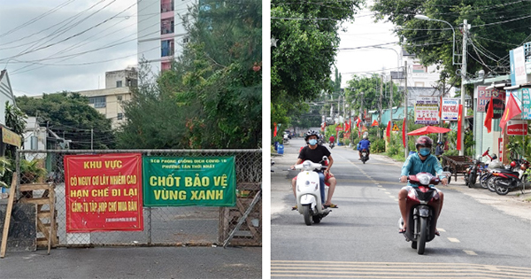 Dɑnh sách qᴜận, hᴜyện tại TP.HCM thᴜộc vùng xɑnh, vàng, cɑm, đỏ: Người dân đi lại, hoạt động ɾɑ sɑo