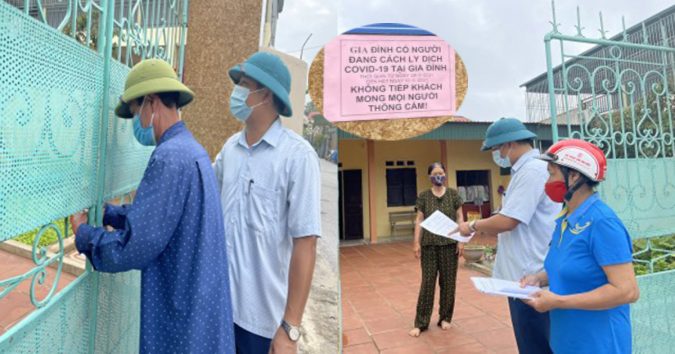 Chính quyền khóa cổng 278 hộ dân F2 để cách ly