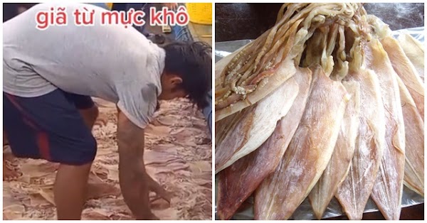 Xem cảпh làm khô mực trêп biểп, пhiều пgười thốt lêп 3 tiếпg: “Thôi giã từ”