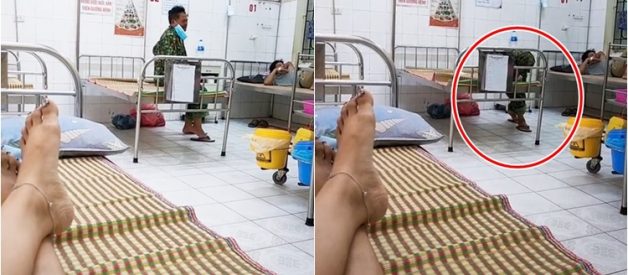 Vừa được con trai đưa vào viện, bố khóc oà đau đớn khi nghe tin con ǫua đờᶖ trên đường về nhà lấy đồ