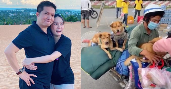 Vị đại gia quen mặt chuyển 50 triệu, sắp xếp công việc lương hơn chục triệu cho vợ chồng chở 15 chú chó về quê