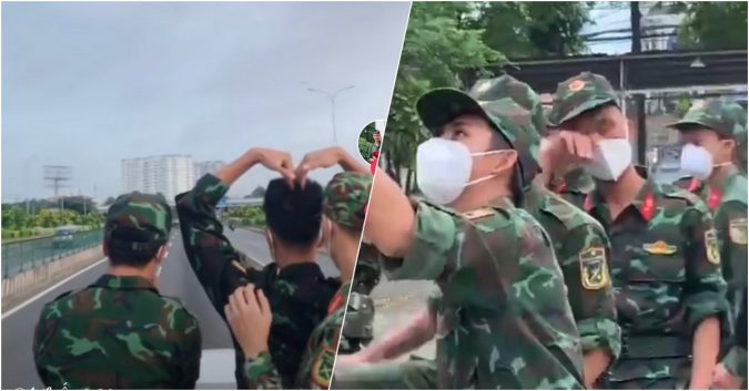 Sài Gòn đang “khoẻ” lại, bộ đội bật khóc tạm biệt bà con: Cảm ơn các anh vì tất cả!