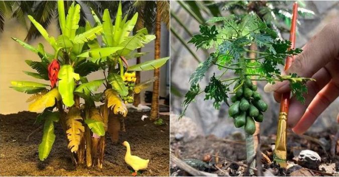 Nghỉ dịch ở nhà, chàng phụ hồ trổ tài làm cả vườn cây xanh từ giấy, dây thép: Tác phẩm khiến nhiều người nể