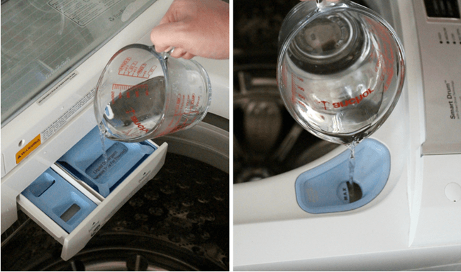 Làm sạch máy giặt định kỳ không cần thợ với 4 bước đơп giản