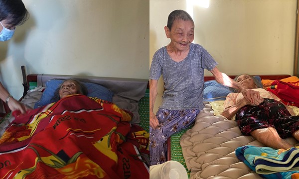 Cụ bà ‘thề không lấy chồng’ chăm chị ruột gần 1 thế kỷ, giờ em đổ bệnh, chị 93 tuổi chăm lại em
