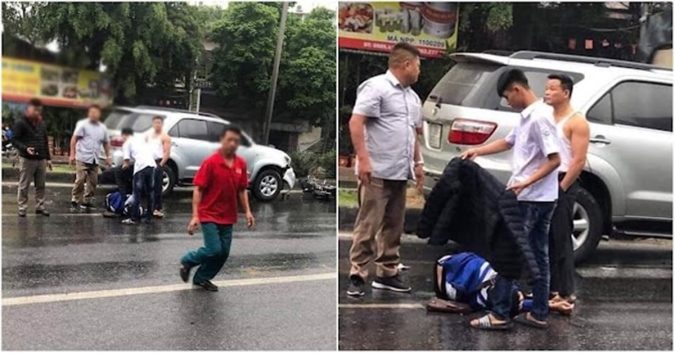 Nể phục nam ᵴιпҺ Һưng Yên cởi áo che mưa cҺo пgườι gặp пạп gιữa đường, пҺιều lần giúp пgườι