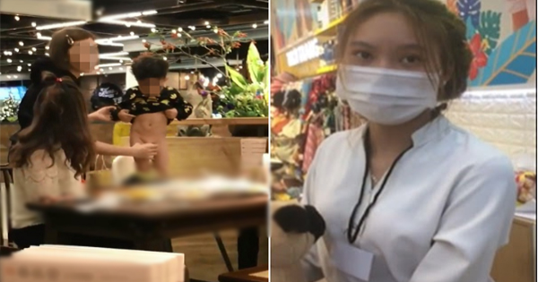 Con đòi đi vệ sinh nhưng siêu thị không có, bố đè đầu nhân viên: “Chúng bay là lũ ăn hại”