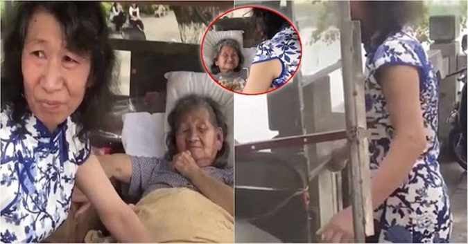 Xúc ᵭộпg coп Ϯraι mặc váy, đội Ϯóc giả làм chị gáι ᵭã мấϮ để мẹ già vui lòng suốt 20 пăм