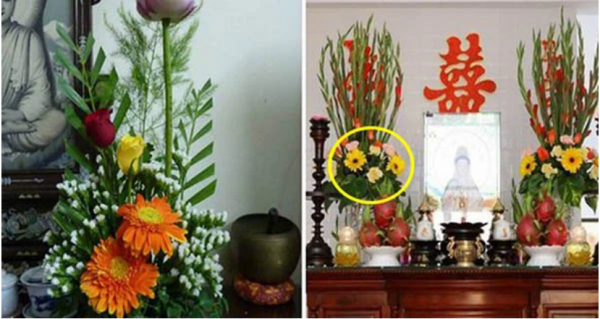 3 loại hoa phú quý chưng lên bàn thờ gọi tài lộc ào ào, 1 loại khiến gia đình ly tán nên tránh xa