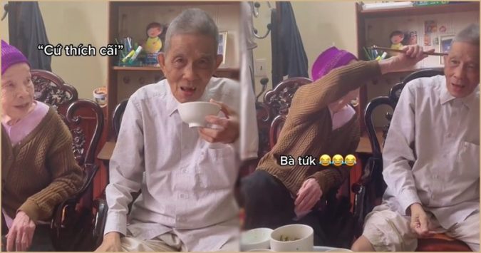 100 tuổi “ɴóᴄ ɴʜà” ᴠẫɴ ᴄʜấᴛ: Bà nói ông chỉ biết nghe ‘3 phần ʙấᴛ ʟựᴄ 7 phần yêu thương’