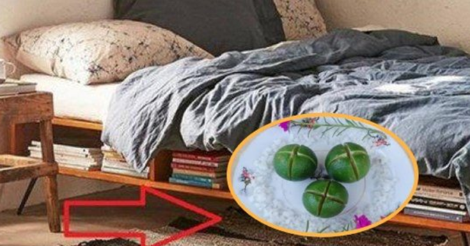 Đêm giao thừa để 1 đĩa chanh muối xuống giường tiền vào như nước