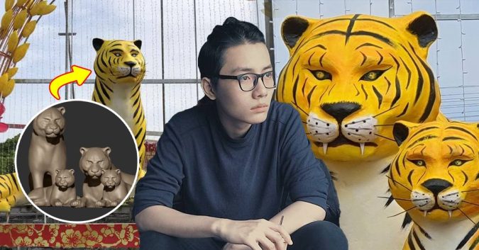 Cha đẻ tượng “gia đình hổ hờn dỗi”: Thiết kế ban đầu ngầu lắm, nhưng bản mới này cũng vui