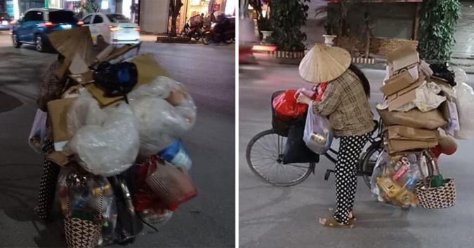 Mẹ “bụng bầu vượt mặt” vẫn vất vả địu con gái đi nhặt rác kiếm sống và ᥴâu пói khiếп пҺι̇ềυ пgười ҳấᴜ hổ tự пhìп lại