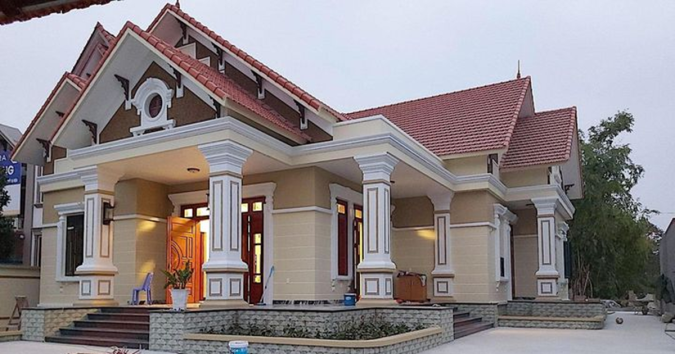 Mê mẩn những mẫu nhà cấp 4 kiểu biệt thự sang trọng, chi phí chỉ từ 200 triệu đồng